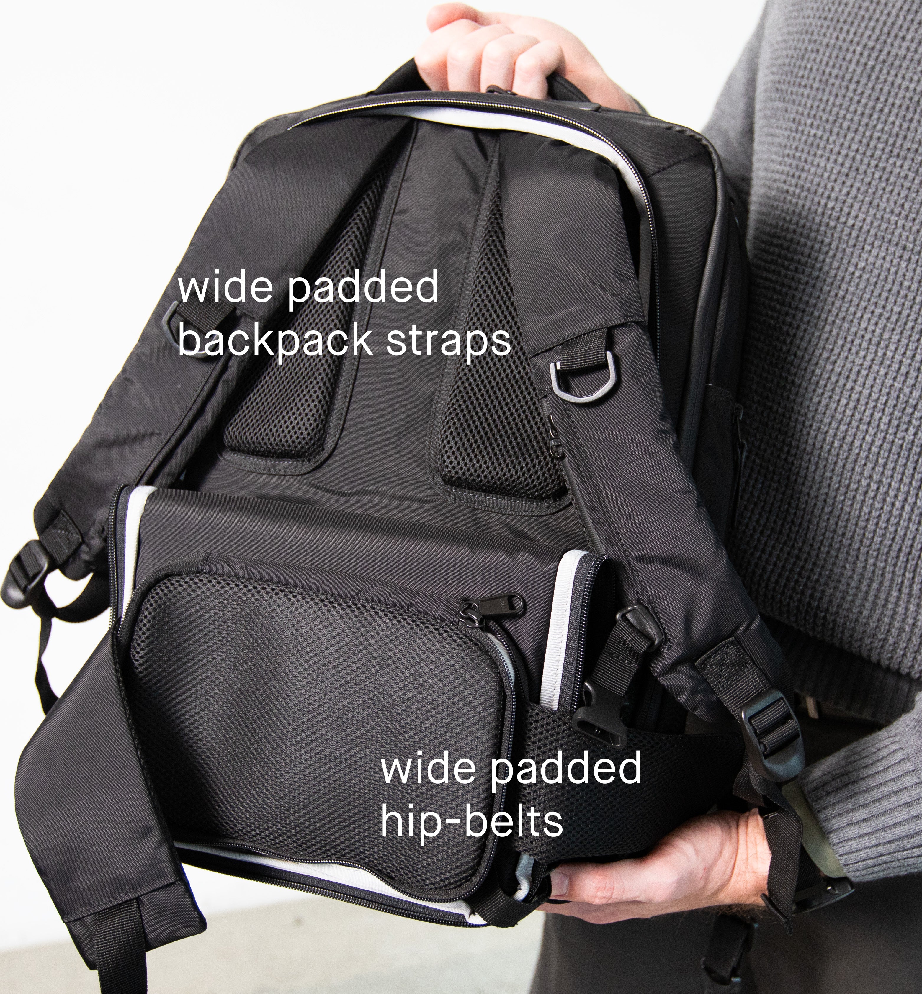 Taskin ONE | Gen X - 9-in-1 Expandable Backpack | Carry On | Travel Bag | Day Bag