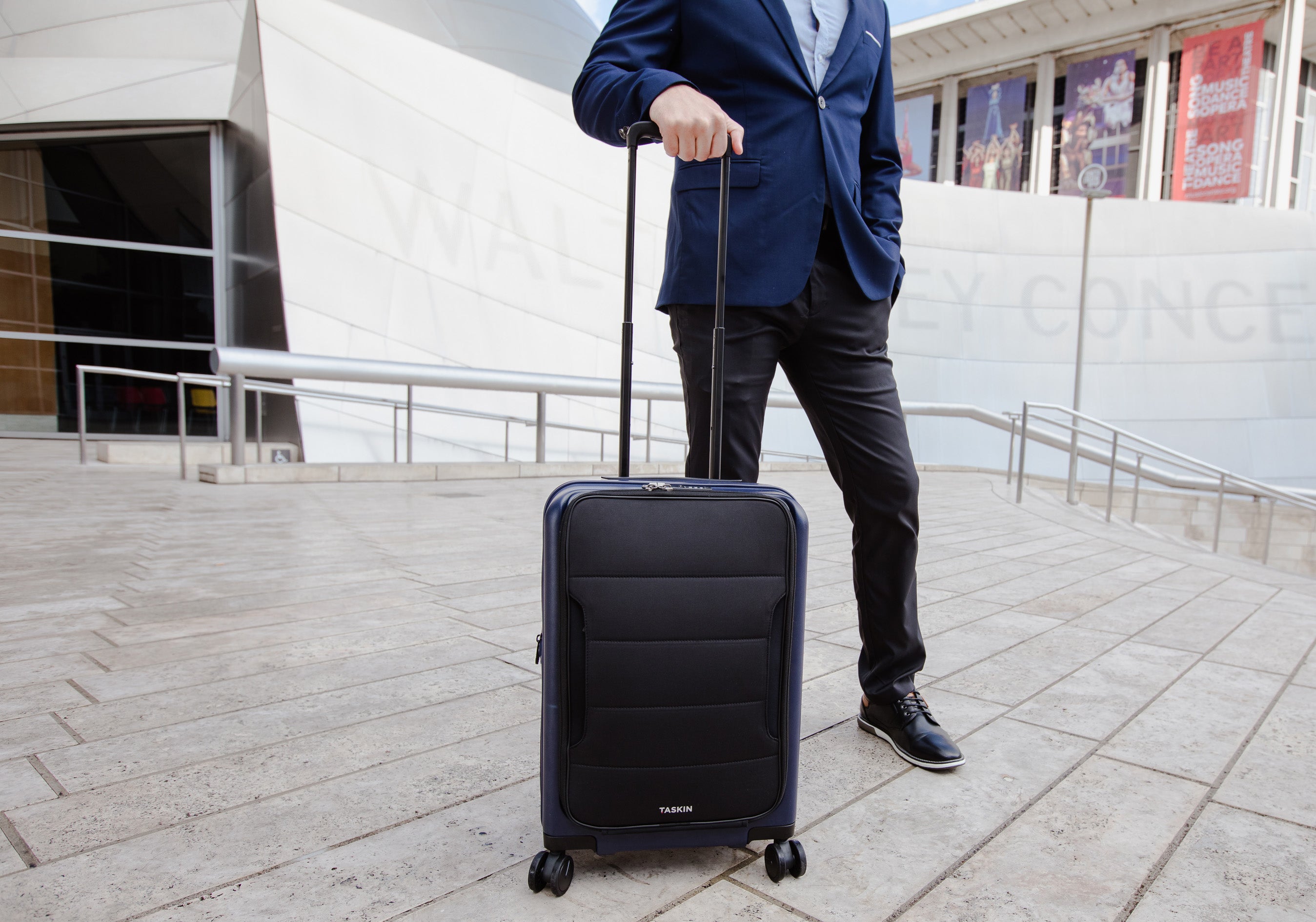Taskin Protocol | Next Generation Hybrid Carry-On Luggage | 4 Wheel Spinner