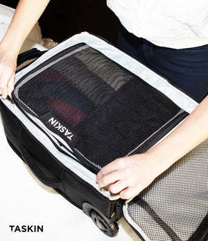Taskin Maximus | 16" Underseat Carryon w/ Dedicated Laptop Section | Small Weekender Bag