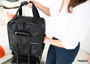 Taskin Maximus | 16" Underseat Carryon w/ Dedicated Laptop Section | Small Weekender Bag