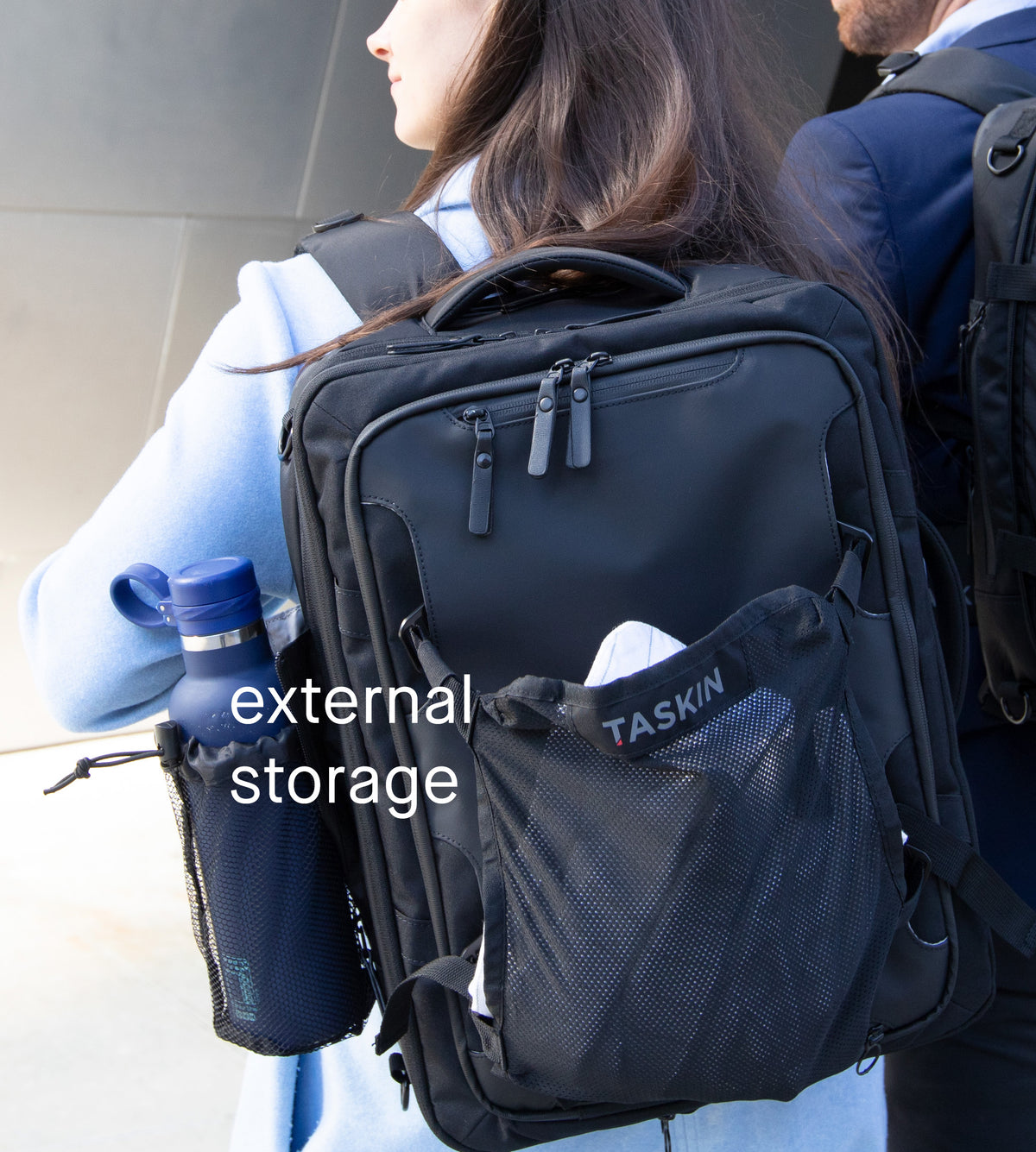Taskin Files Taskin ONE | Gen X - 9-in-1 Expandable Backpack | Carry On | Travel Ba