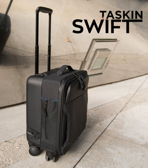 Taskin Swift | Best in Class 18" Underseat Carry-on/Weekender w/ Detachable Laptop Sleeve