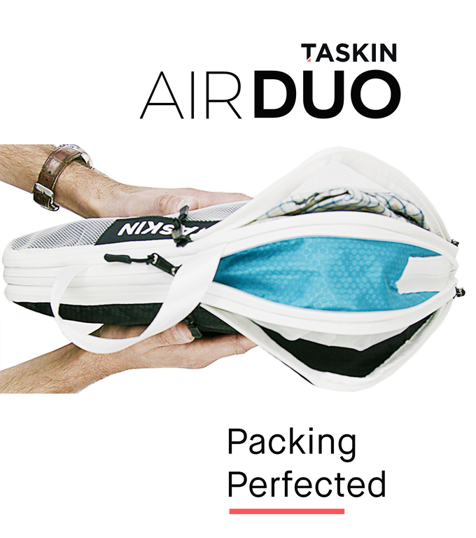 Taskin Air Duo | Ultralight, Dual Sided Packing Cubes