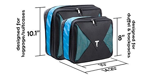 Travel Compression Packing Cubes Solid Color Versatile - Temu