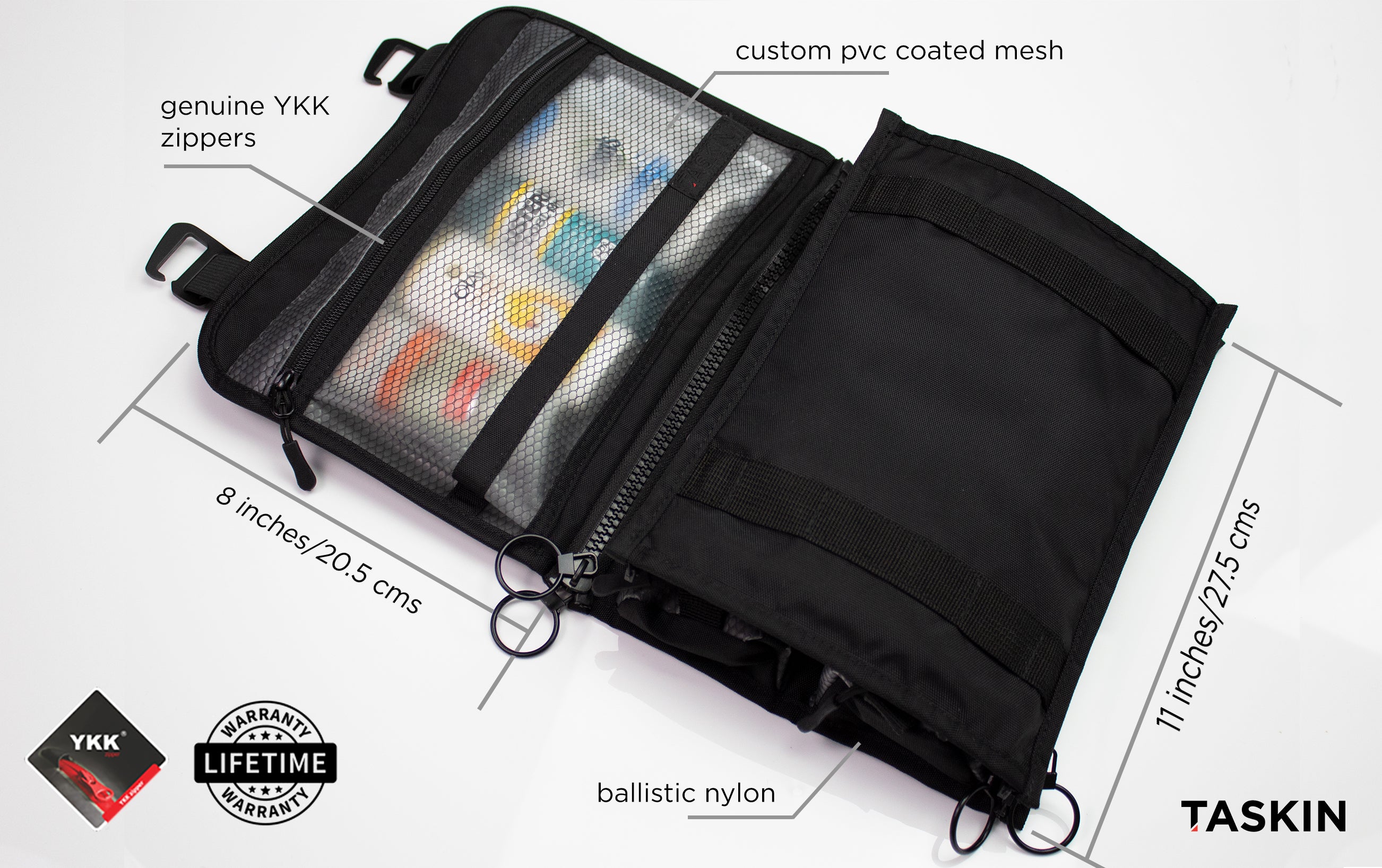 Taskin ROLR |  3-in-1 Toiletry Bag